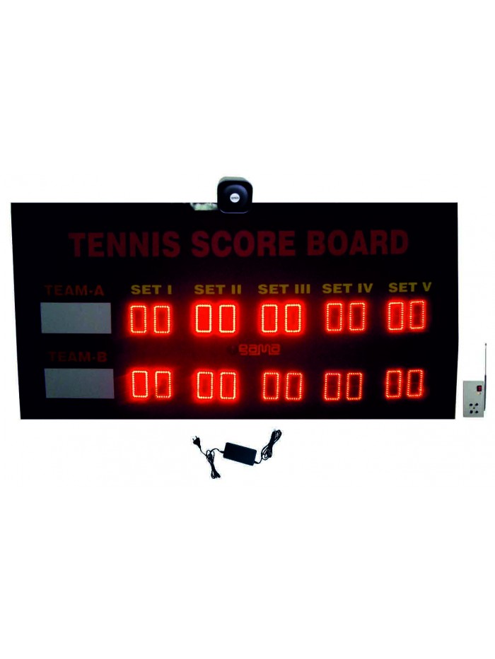 Tennis Scoreboard Set of 5