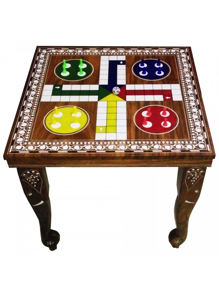 Wooden Ludo Table