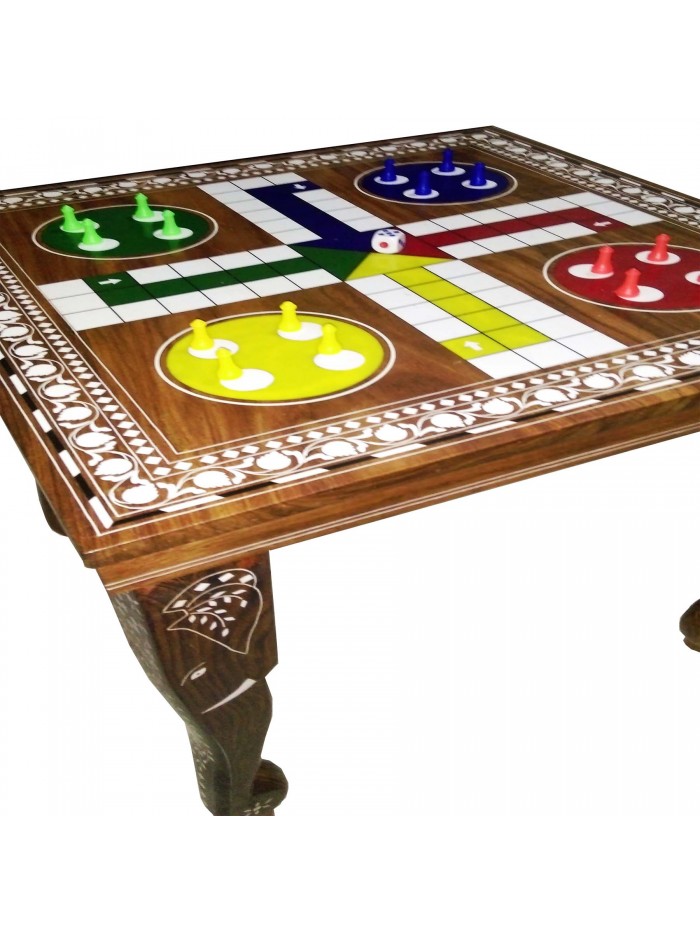 Wooden Ludo Table